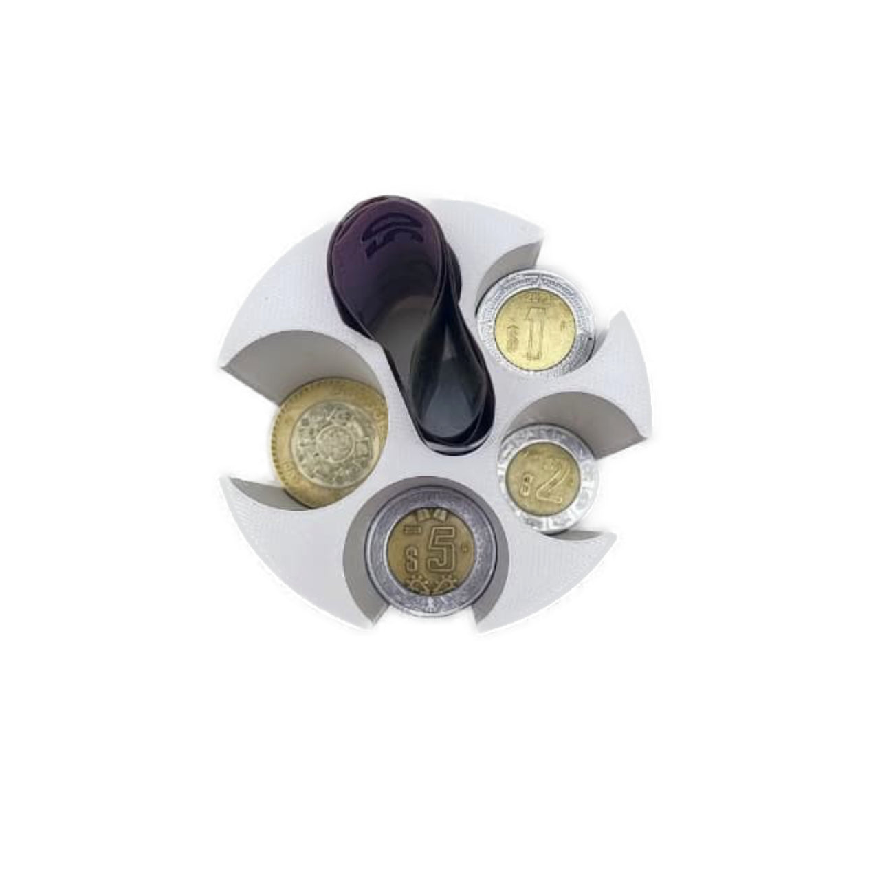 ORGANIZADOR DE MONEDAS Y BILLETES PARA CARRO - Paquete de 9