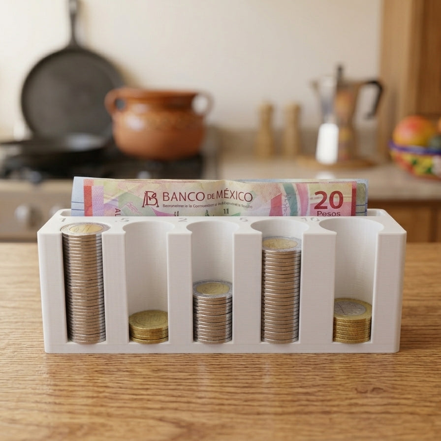Organizador de monedas
