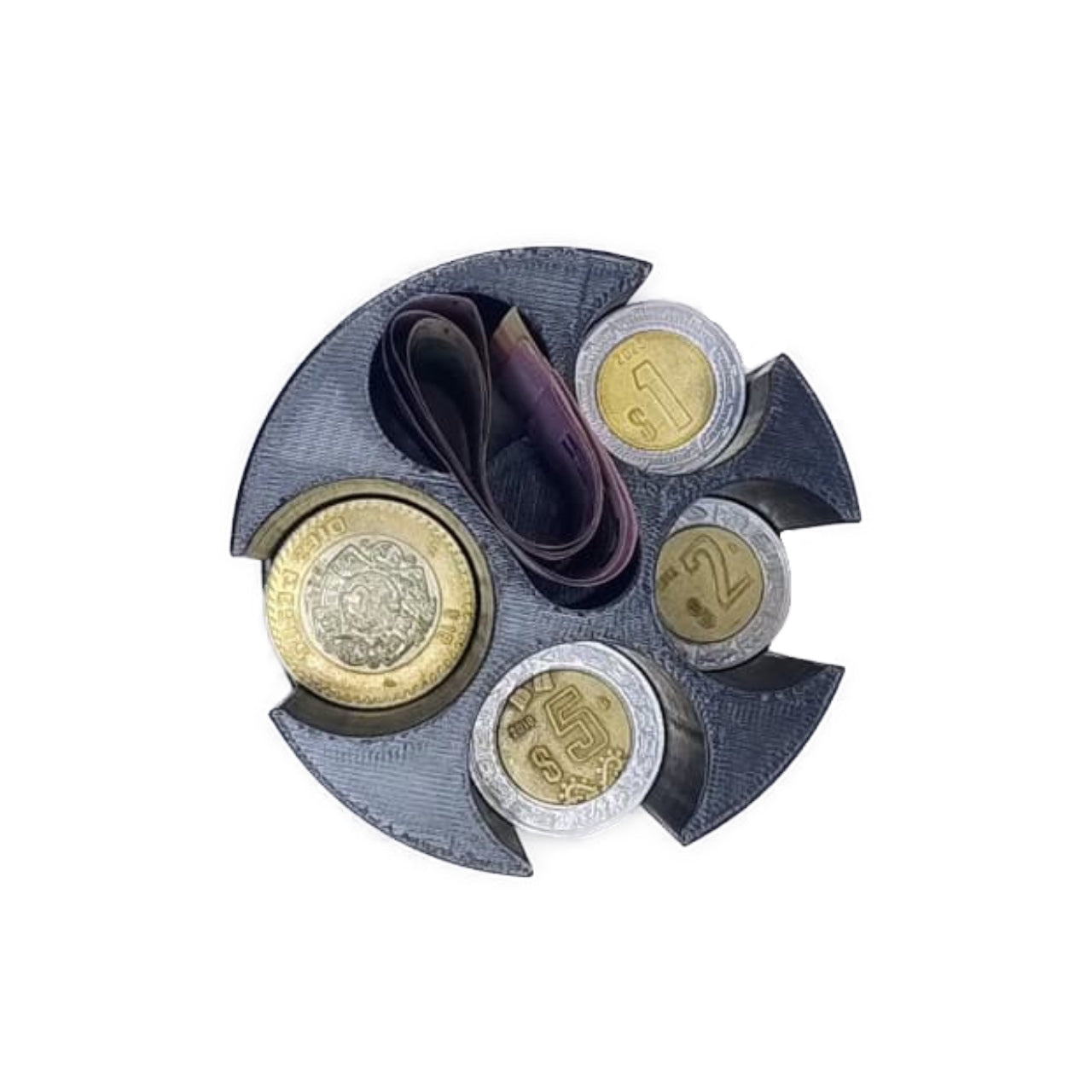 ORGANIZADOR DE MONEDAS Y BILLETES PARA CARRO - Paquete de 9