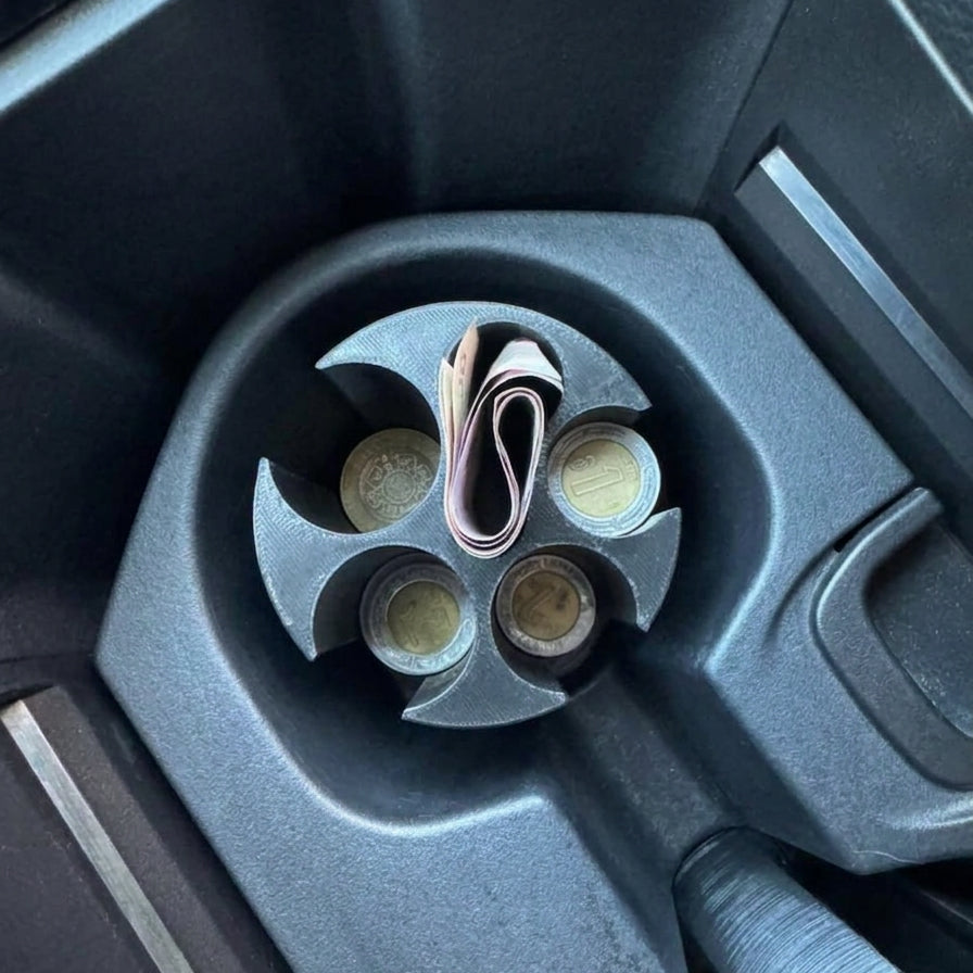 Organizador de monedas y billetes