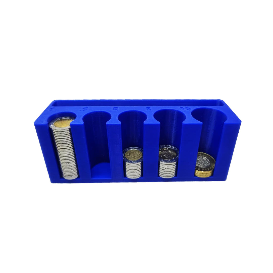 ORGANIZADOR DE MONEDAS Y BILLETES PARA MESA - Paquete de 8