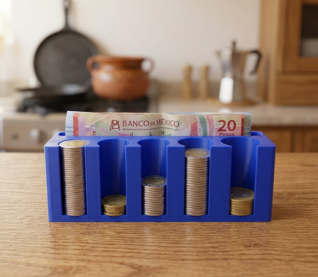 Organizador de monedas