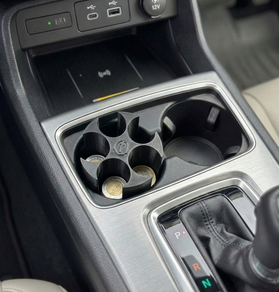 ORGANIZADOR DE MONEDAS PARA CARRO - Paquete 9