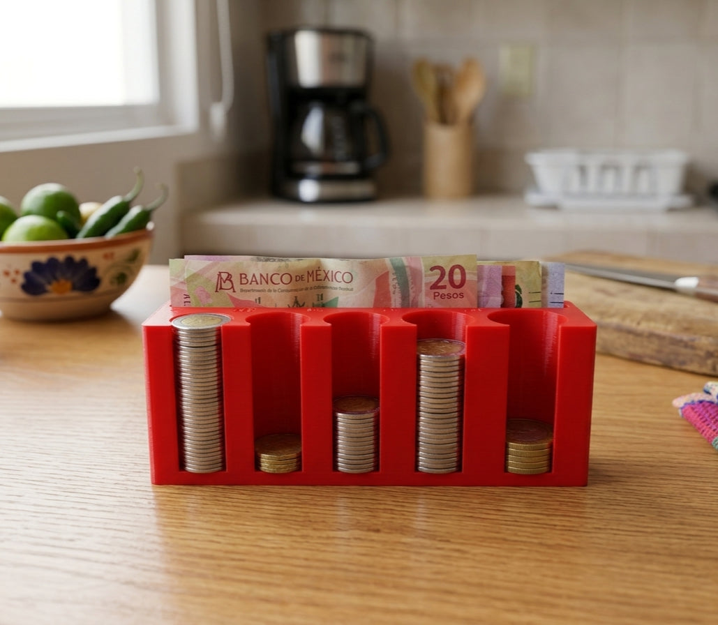 Organizador de monedas